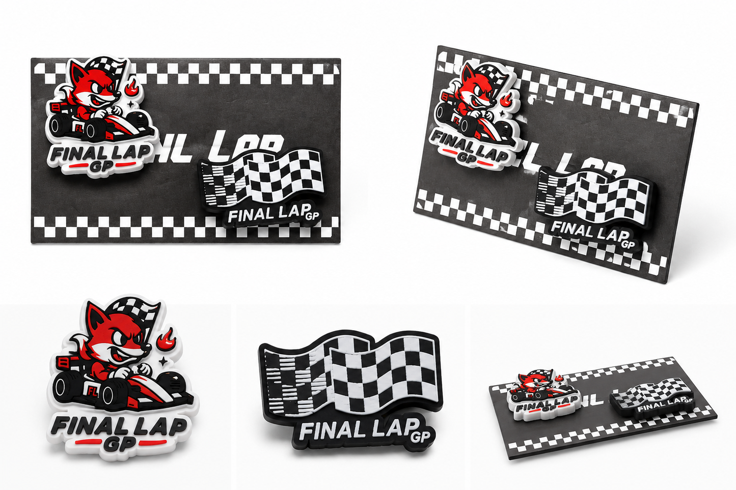 Final Lap GP Croc Charms (2 Pack)