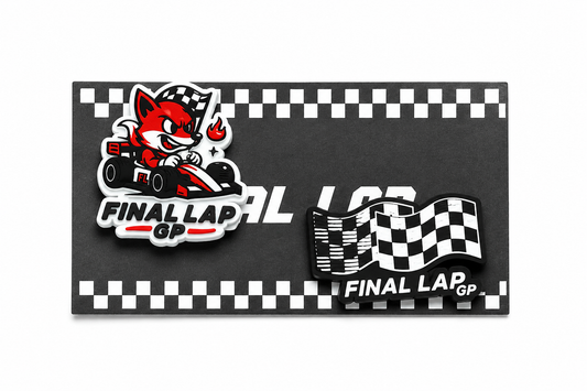 Final Lap GP Croc Charms (2 Pack)