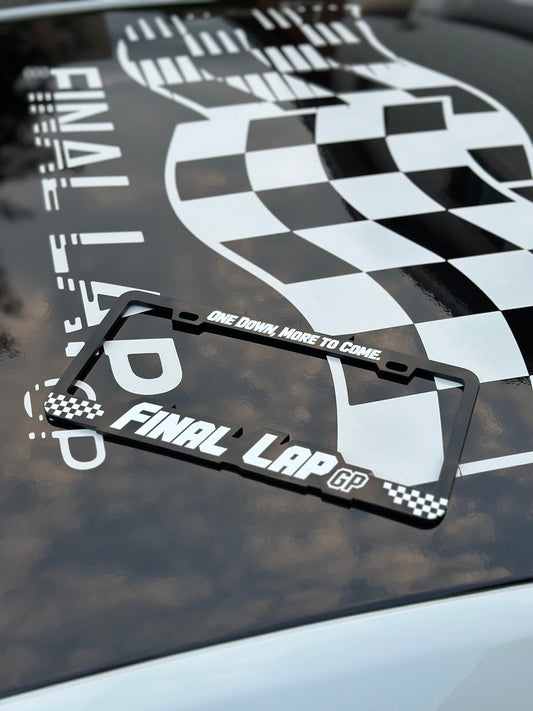 Final Lap GP Plate Frame